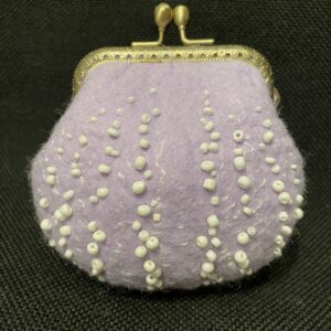 Lilac purse
